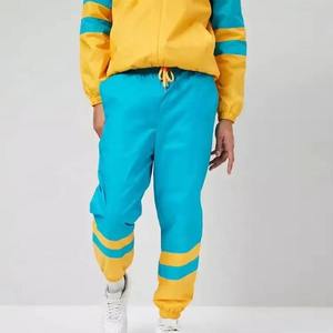 Custom Men Reversible Eco-Friendly Oversized Fit Polyester/Nylon <b>Wind</b> <b>Breaker</b> Outerwear Sets 2 1 Design Active Trackpants - Product Image 2