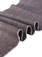 Chemin de table RIB en jacquard tissé personnalisable 100 % coton, antidérapant, à rayures vintage, traditionnel, pour mariage et maison, style Tamil Nadu