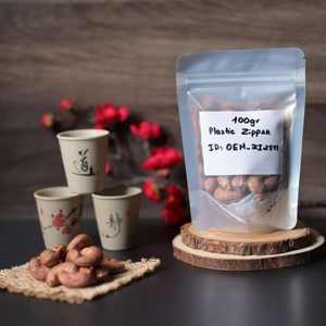 Customizable Packaging Brand 100g Savory Buttery & Salty Vietnam Premium Organic Roasted Cashew <b>Nuts</b> OEM Available - Product Image 3