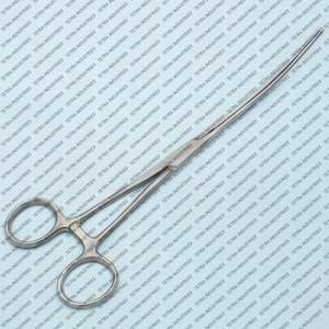 Pinzas Intestinales Mayo Robson Alemanas Curvas de 10 Pulgadas, Pinzas Hemostáticas con Dientes Longitudinales, Pinza Quirúrgica con Certificación CE - Product Image 3