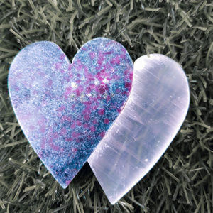 หัตถกรรมที่กำหนดเองได้ถูกผูกมัด Selenite และ Ruby Fuchsite ครึ่งหนึ่งและเต็มรูปแบบสำหรับผลิตภัณฑ์ตกแต่งกล่องเก็บคริสตัล - Product Image 6