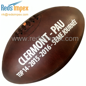 Ballon en cuir vintage cousu main de qualité professionnelle pour l'entraînement et les matchs de tournoi – Personnalisable avec une adhérence supérieure - Product Image 3
