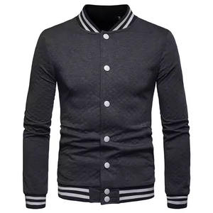 Veste universitaire Letterman pour homme, très tendance automne-hiver, 100% coton et laine, avec logo brodé personnalisé, unisexe - Product Image 1