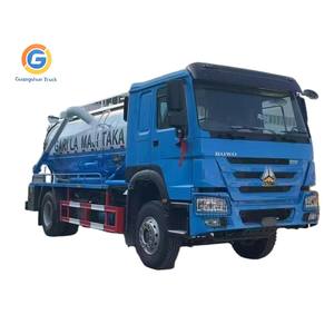 <span class=keywords><strong>Camion</strong></span> d'aspiration des eaux usées HOWO 14CBM en acier inoxydable, 4X2, haute résistance, <span class=keywords><strong>meilleur</strong></span> prix - Product Image 1
