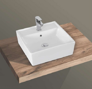 Lavabo de Sobremesa SNOW, Versátil para Baño, Lavadero, Hotel, Escuela, Fácil de Limpiar, Elegante para Apartamento - Product Image 1