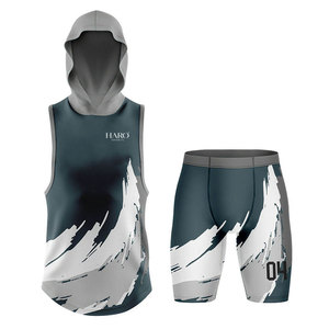 Nouvelle tenue stylée personnalisée 7v7 offrant une extensibilité et une respirabilité supérieures, conçue avec un tissu anti-humidité. - Product Image 1