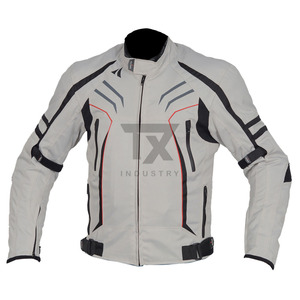 Blouson de moto en cuir de qualité supérieure avec protections, style course, unisexe, XXL, XXXL, XXS, OEM, pour le sport, avec fonctionnalités de support et délai de livraison rapide - Product Image 4