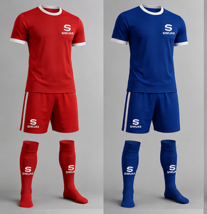 Conjunto de Uniforme de Fútbol Personalizado Verde, Secado Rápido, Equipación de Fútbol, Manga Corta, Ropa Deportiva - Product Image 3