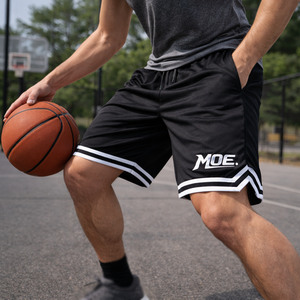 Pantalones Cortos de Baloncesto para Hombre, Cintura Elástica con Cordón, Ropa Deportiva para Cancha, Suministro al por Mayor de Fábrica Personalizado - Product Image 2