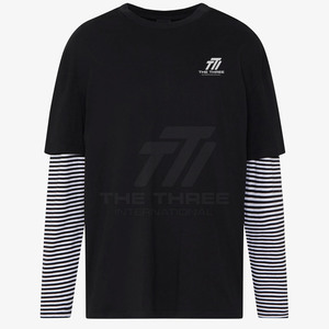 เสื้อยืดผู้ชายสองชั้นคุณภาพสูง ผลิตในปากีสถาน พร้อมบริการสกรีนโลโก้ตามสั่ง - Product Image 4