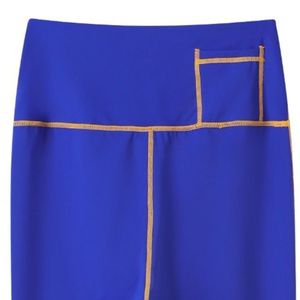 Pantalones de Yoga Azules Sigma Gamma Rho para Mujer, Leggings Deportivos de Cintura Alta, Elásticos y Cómodos, Pantalones de Fitness Atléticos, Logotipo Personalizado OEM - Product Image 4