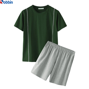 Conjunto de Pantalones Cortos Deportivos para Hombre, Talla Grande, Colección Verano, con Logotipo Personalizado, Cómodo y Transpirable, Unisex, de Algodón - Product Image 2