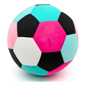 Ballon de football en mousse souple personnalisé pour enfants, ballon d'entraînement de football d'intérieur rembourré, logo personnalisé, fabricant en gros - Product Image 4