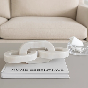 Decoración de Lujo para el Hogar de la Mejor Calidad, Pieza Decorativa Hecha a Mano con Mármol Moderno, Impermeable y Ecológico, Cadena Decorativa para Diwali, Sala de Estar - Product Image 1