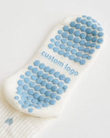 Calcetines de Yoga y Pilates Antibacterianos Ecológicos con Logotipo Personalizado para Mujeres y Jóvenes, Calcetines de Algodón con Volantes