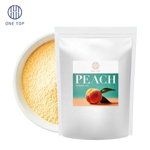 Mélange de poudre de pêche Ingrédients savoureux de thé à bulles pour boissons fouettées - Product Image 2