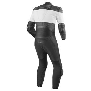 Combinaison de moto en cuir pour homme, résistante aux abrasions, avec protections, fabricant de vêtements sans droits de douane - Product Image 3