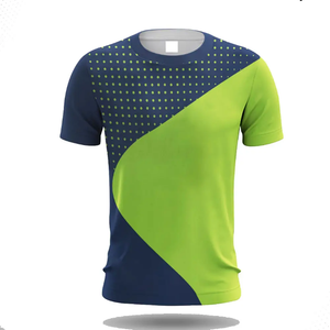 Camiseta Deportiva de Alta Calidad para Hombre, Cuello Redondo, Transpirable, 90% Poliéster, 10% Elastano - Product Image 3
