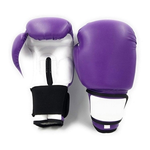 Gants d'entraînement de boxe haut de gamme avec rembourrage en mousse protectrice, en cuir synthétique durable, sangle de poignet réglable, respirants - Product Image 4