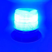Support magnétique pour véhicule, utilisation sur autoroutes, routes, chantiers de construction, lumière d'avertissement LED en plastique alimentée par énergie solaire
