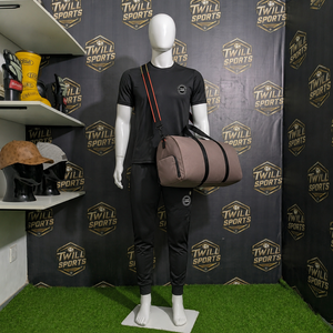 Sac de voyage en toile pliable extra large personnalisé avec logo, léger, extensible, imperméable, avec fermetures éclair et poignées - Product Image 2