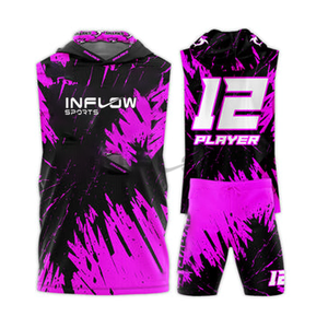 Maillot de football cousu FUSE Limited pour hommes, numéros 97 Aidan Hutchinson, 14 St.Brown, 16 Jared Goff, 26 Jahmyr Gibbs, 87 Sam LaPorta - Product Image 6