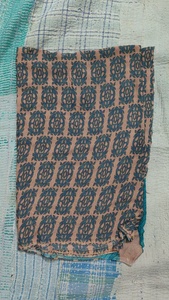 Sari de seda tradicional con dupatta y estampado floral para mujer, estilo informal de India y Pakistán, para todas las estaciones, corte holgado, largo hasta el suelo. - Product Image 4