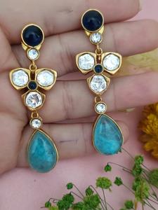 ต่างหูแฟชั่นคอลเลคชั่นหรูหรา คุณภาพสูง ประกายระยิบระยับ ดีไซน์โดดเด่น เหมาะสำหรับผู้หญิง สวมใส่ในงานกลางคืน หรืองานปาร์ตี้ - Product Image 3