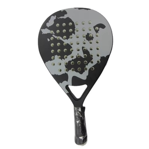 Raquettes de padel professionnelles en gros, OEM, ODM, personnalisées en vrac, légères, en carbone, forme diamant, portables, haute résistance - Product Image 3