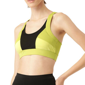 Nuevo Diseño, Precio Razonable, Transpirable, Ecológico, Sujetador Deportivo para Mujer Talla Grande, Logotipo Frontal, Sin Costuras, Secado Rápido, Soporte Medio - Product Image 1