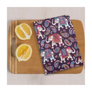 Hecho EN LA India Algodón puro Golf Waffle Bordado Toallas de cocina 50x70cm 220 GSM Secado rápido Resistente a la decoloración Paños ecológicos - Product Image 1