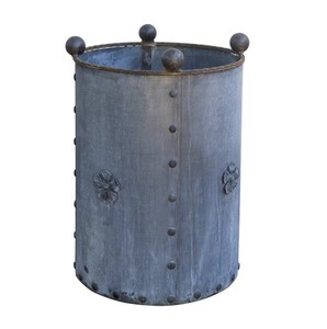 <b>Large</b> metal iron outdoor Galvanized heavy duty planters Customized metal planters <b>box</b> Heavy duty outdoor garden - Product Image 4