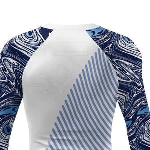 Vêtements de sport de haute qualité, rashguard personnalisé par sublimation, tissu extensible et doux, service OEM ODM - Product Image 4