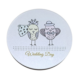 Imán para Refrigerador con Pareja de Pájaros Blancos, Decoración de Boda para Recién Casados, Estilo Adhesivo Magnético - Product Image 3