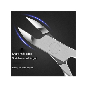 nail nipper straight <b>edge</b> manicure cutting tool nail nipper double spring salon manicure tool nail nipper ingrown toenail <b>cutter</b> - Product Image 5