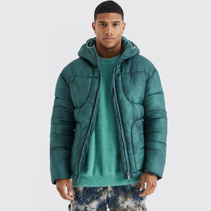 High Quality Fashionable Plain Spring Wear Breathable Windproof Waterproof <b>Jacket</b> Puffer <b>Pullover</b> Customizable Front <b>Men's</b> - Product Image 1