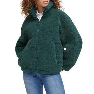 European & American Style New Fashion Casual Versatile Hooded Zipper Sherpa <b>Jacket</b> Warm <b>Jacket</b> Faux <b>Sheepskin</b> <b>Jacket</b> Fleece TOP - Product Image 1