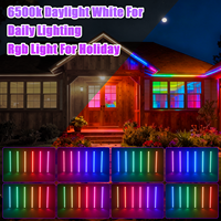 U`King 60W Projecteur mural DMX 24x3W RGB LED pour scène, DJ, mariage, fête