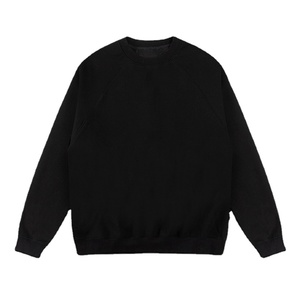 Sweat-shirt à capuche oversize sans marque en coton de qualité OEM Logo personnalisé Sweat-shirt ras du cou pour hommes - Product Image 2