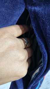 Chaqueta corta de invierno para mujer, de terciopelo, bordada a mano |   Abrigo Informal de Diseñador sin Cierre - Product Image 2