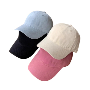 Wholesale Custom Structured 6 Panel Golf <b>Hat</b> Solid Color With Custom Patch Logo Unisex Adjustable Buckle Baseball Caps for <b>Men</b> - Product Image 6