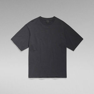 T-shirt pour homme, coupe classique, noir uni, 100% coton, manches courtes, col rond, décontracté, respirant, séchage rapide - Product Image 5