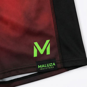 Ensemble d'entraînement de basketball MALUZA personnalisé, respirant, grande taille, débardeur de performance et short de sport - Product Image 5