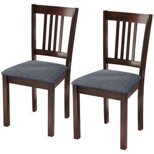 Set di 2 Sedie da Pranzo Grigie per Cucina e Soggiorno - Product Image 5