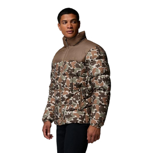 เสื้อแจ็คเก็ตพัฟเฟอร์หนาสำหรับผู้ชาย 360 GSM ไนลอนบุผ้านวมกันหนาว กันลม กันน้ำ มีฮู้ด เหมาะสำหรับงานกลางแจ้ง รับผลิตแบบ OEM - Product Image 3