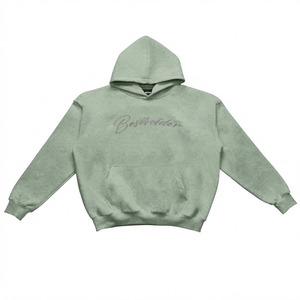 เสื้อฮู้ดทรงปกติแบบสวม Unisex สไตล์ลำลอง ปักโลโก้ประดับเพชร กระเป๋าหน้า ผ้าฝ้ายฟลีซ 100% ตัดต่อสีสัน สำหรับใส่ในฤดูใบไม้ร่วง - Product Image 1