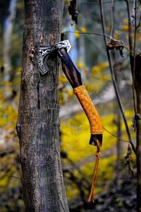 Personalised Viking <b>Axe</b> Handmade Carbon Steel Camping Hatchet Wood <b>Handle</b> Leather Sheath Forged for Wall Decoration Firewood - Product Image 4