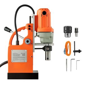 Taladro Magnético de 1200 W, Diámetro de Perforación de 1.5, Potencia de 2248 Lbf con Velocidad de 900 RPM, Taladro Magnético Eficiente con Vástago Weldon - Product Image 1