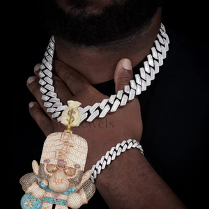 Nuevo Colgante y Abalorio de Plata de Ley 925 con Diseño de Mono y Bolas de Zirconia, Joyería Fina para Pulseras y Collares DIY, Regalo - Product Image 2