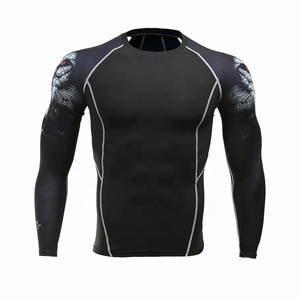Rashguards à bas prix, design personnalisé, impression par sublimation, manches longues, prix abordable, grandes tailles, rashguard pour hommes - Product Image 1